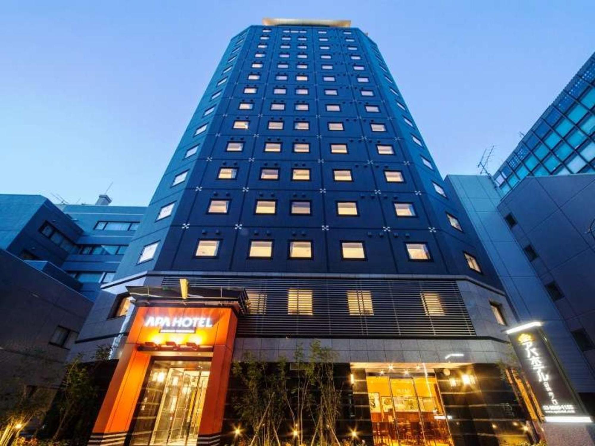 Apa Hotel Shimbashi Toranomon Токио Экстерьер фото