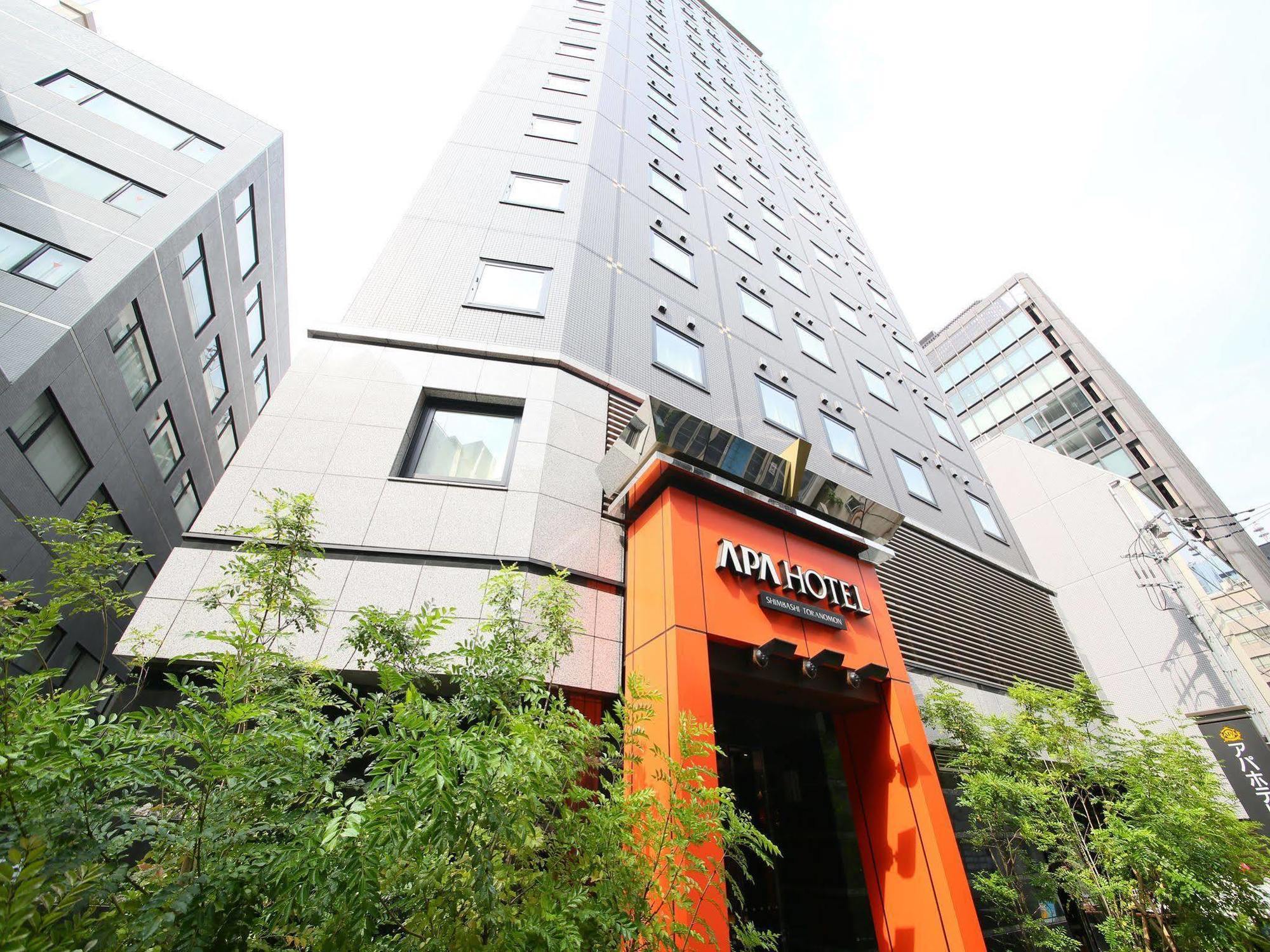 Apa Hotel Shimbashi Toranomon Токио Экстерьер фото